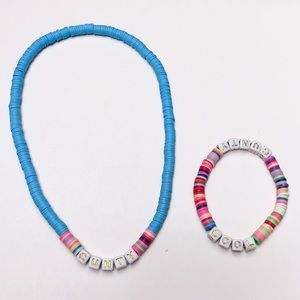 Cunty Cool Mood Necklace and Bracelet Pair